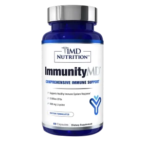 Support your immune system naturally with doctor-selected probiotics and prebiotics 1MD Nutrition Immunity MD®.