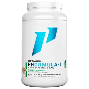 Phormula-1 is specifically crafted for optimal recovery and muscle tissue restoration after workouts, seamlessly complementing 1st Phorm®'s Ignition™ in post-training scenarios.
