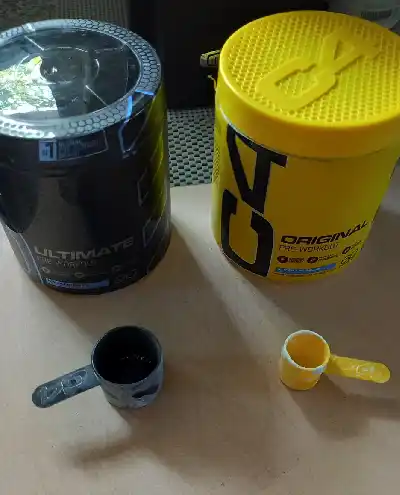 An amazon review shares their review of c4 original mix with c4 ultimate pre-workout taste good.