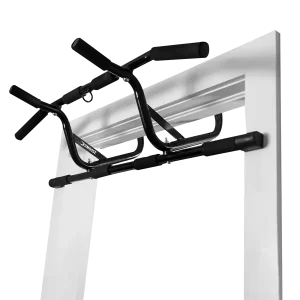Level up your upper body workouts with the Dmoose Doorway Pull Up Bar, providing a convenient way to add chin-ups and pull-ups anywhere.