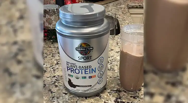 review of garden of life organic plant based protein powder performance