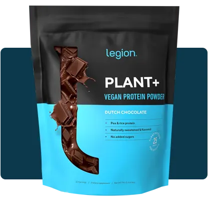Read reviews of Legion Plant+ plant-based protein supplement for complete nutrition from plants.