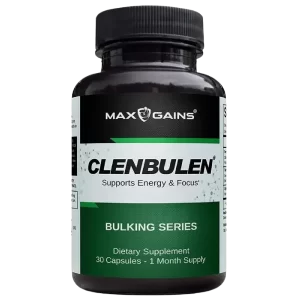 Max Gains Clenbulen boosts focus, energy, and thermogenesis with its three targeted blends.