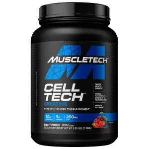 Enhance your workout with Creatine Monohydrate Powder from MuscleTech Cell-Tech