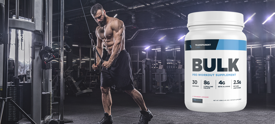 Transparent Labs BULK Review: Does this Pre-Workout Build Muscle Faster?