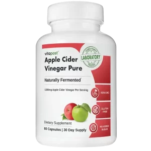 Apple cider vinegar is essentially the outcome of apples undergoing a natural fermentation process.